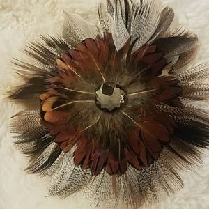 Feather pin